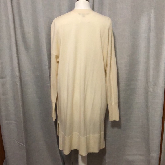 HPπ-NWT Athleta Step HemβStar GazerβWrap Sweater-Wool/Cashmere-Cream-Sz M - Picture 10 of 16